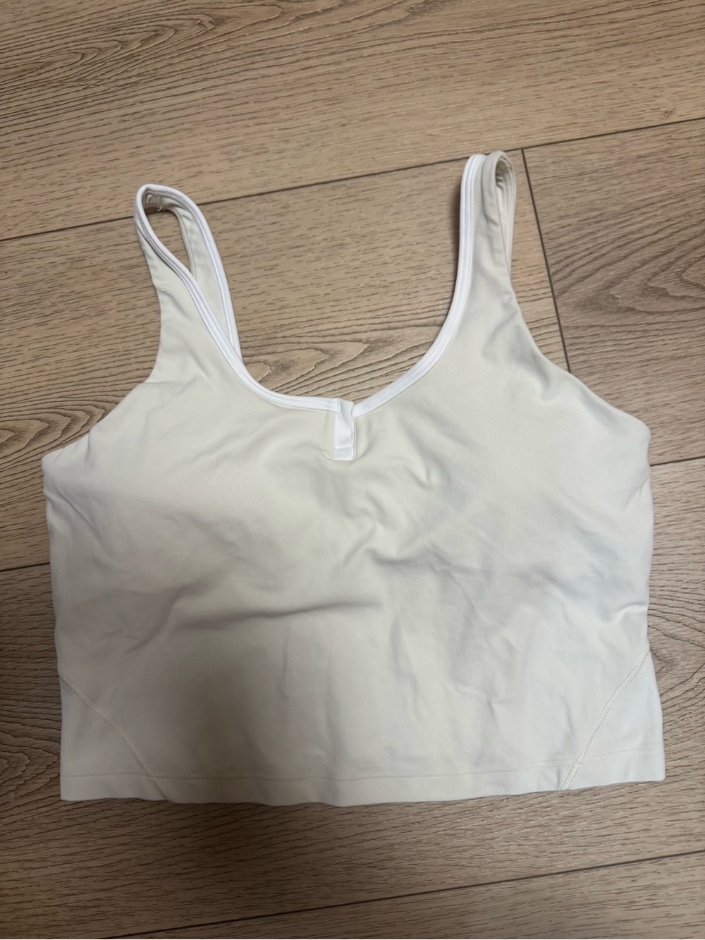lululemon athletica Scoop Bralette Tank Top - Cream/Off-White